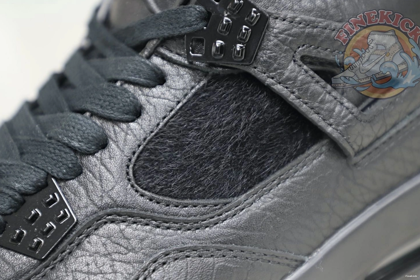 retro black Jordan 4 ponyhair Jordan Air 1101